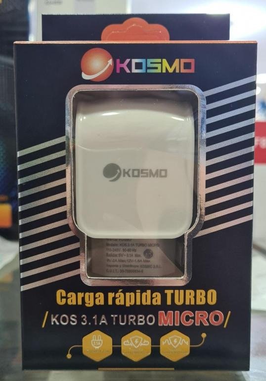 Producto - Cargador Kosmo 3.1 Turbo V8