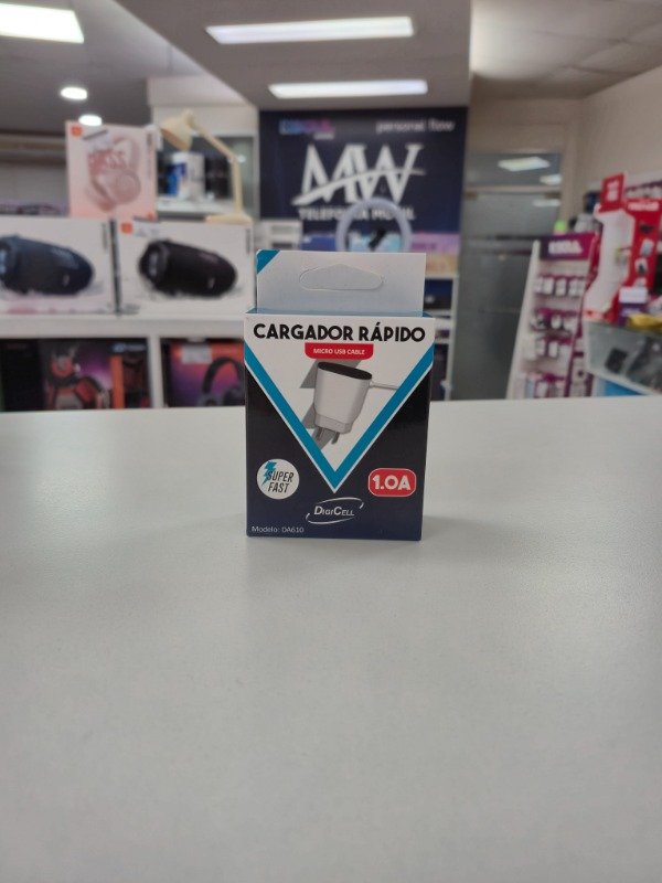 Producto - Cargador Digicell 1A C/Cable Micro Usb DA610