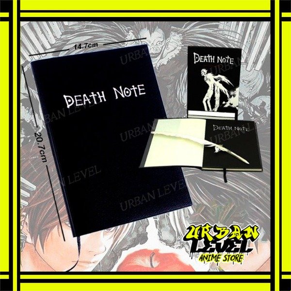 Producto - Libreta Death Note + Pluma Estilo Pluma de Ave ANIME
