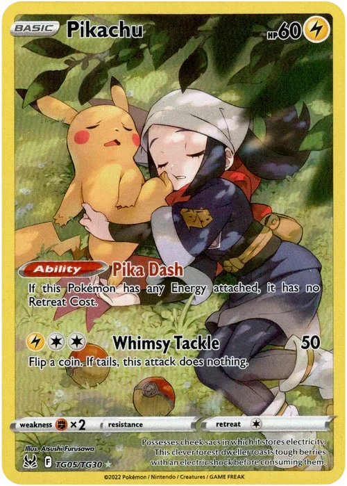 Producto - Pikachu - TG05/TG30 - Lost Origin - Holo