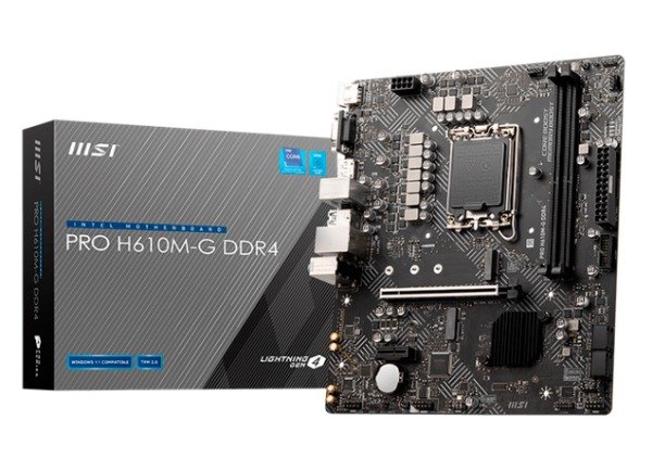 Producto - Mother skt 1700 (12va gen) MSI PRO H610M-G DDR4