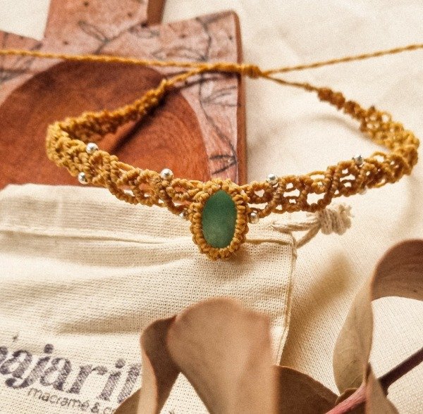 Producto - Choker zen - Amazonita