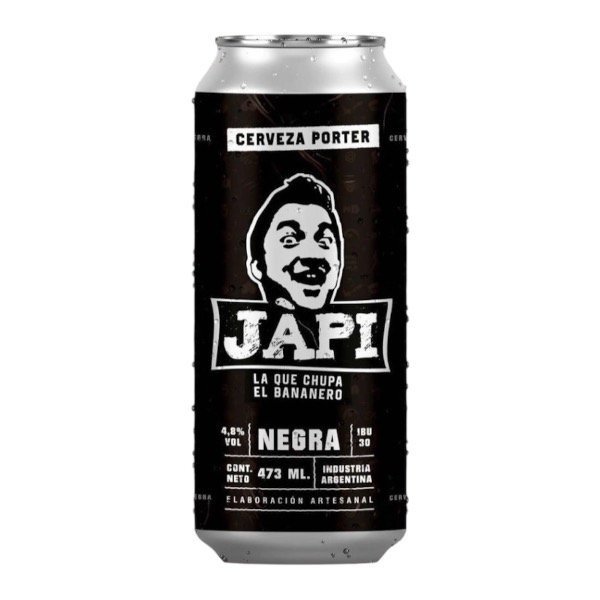 Producto - Cerveza Japi Porter Negra 473 ml