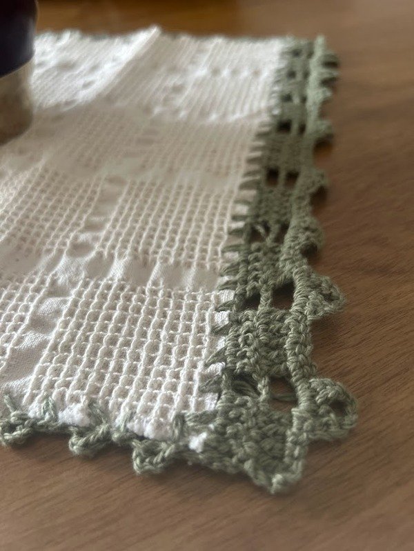 Producto - Camino de Mesa Damero Verde