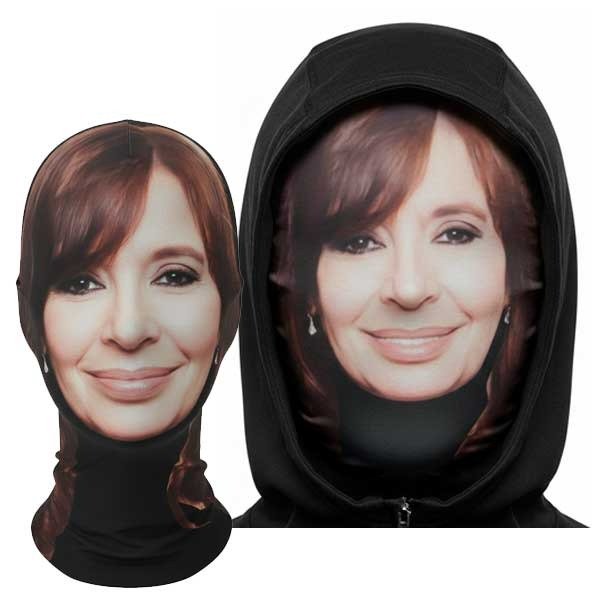Producto - Máscara Realista Tela Presidente K Cristina - Regalo Orignal - Disfraz
