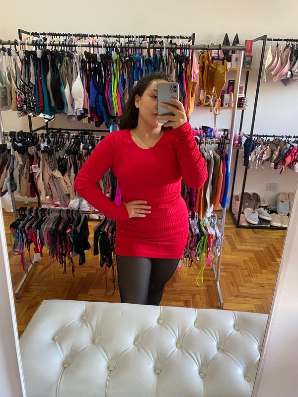 Producto - Vestido térmico de Morley Rojo