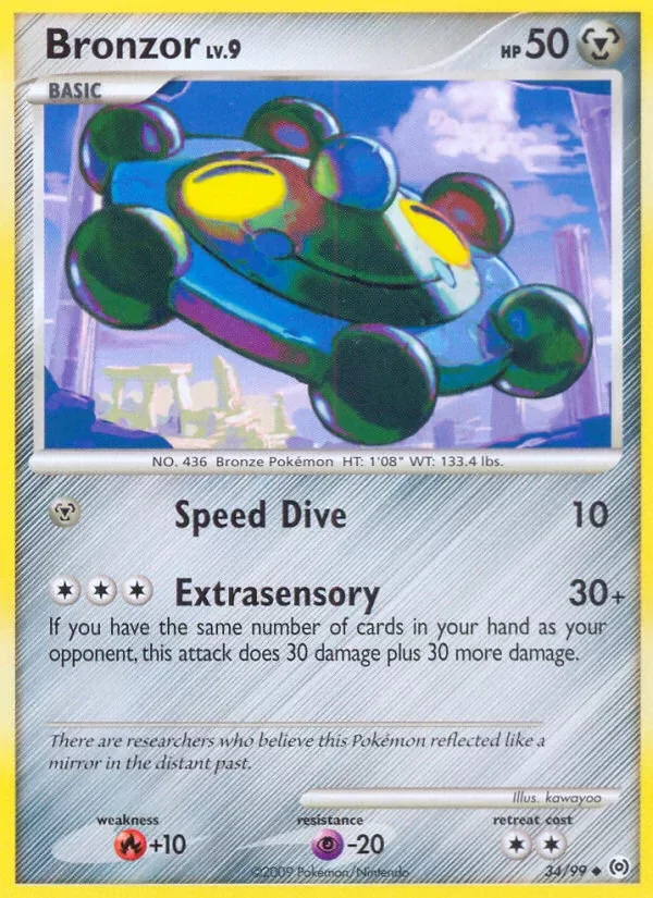 Producto - Bronzor 34/99 Platinum: Arceus