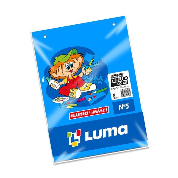 Producto - Repuesto  Dibujo N5 LUMA  blanco - 1