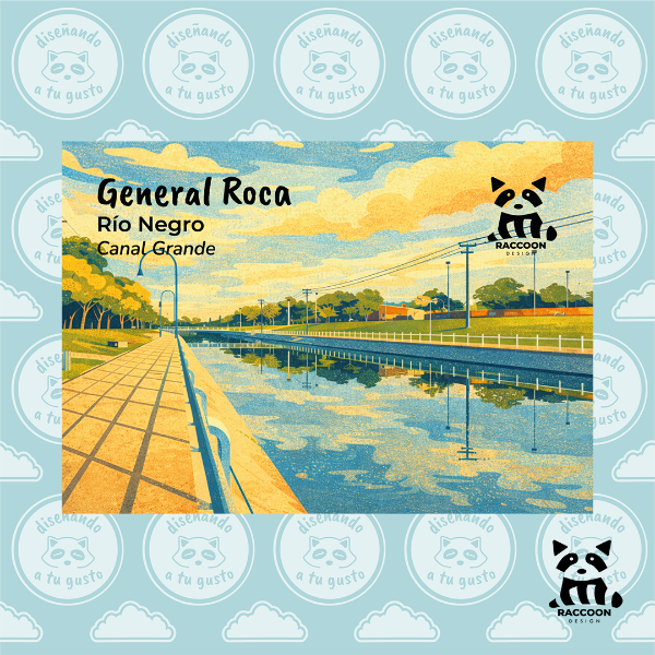 Producto - Imán souvenir General Roca, Rio Negro 6