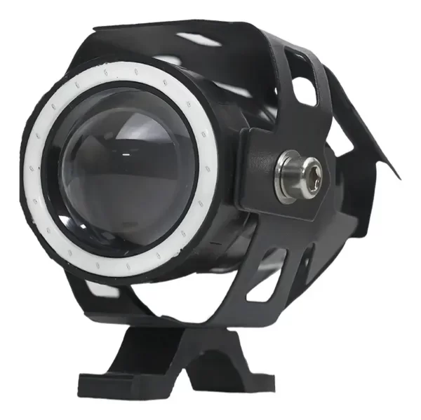Producto - FARO LED MOTO OJO ANGEL LUZ AUXILIAR LUPA 18W FLASH