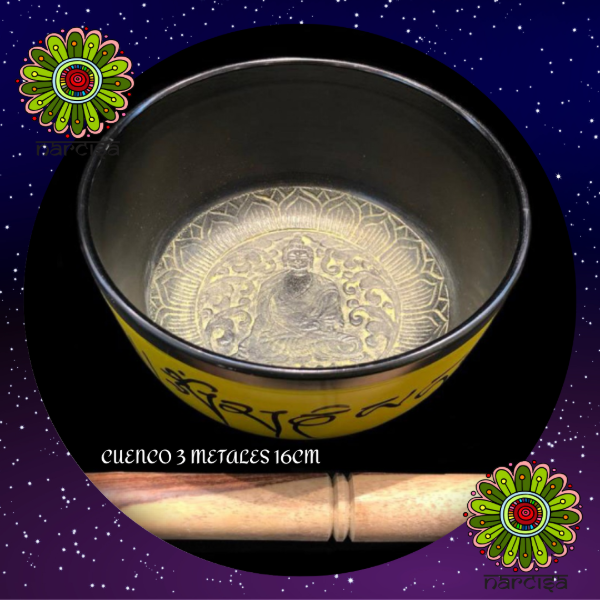 Producto - Cuenco 3 metales - 16cm