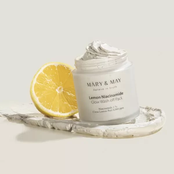 Producto - Mary and May Lemon Niacinamide Glow Wash off Pack 125g - 1