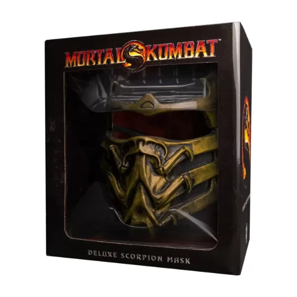 Producto - TRICK OR TREAT DELUXE SCORPION MASK MORTAL KOMBAT