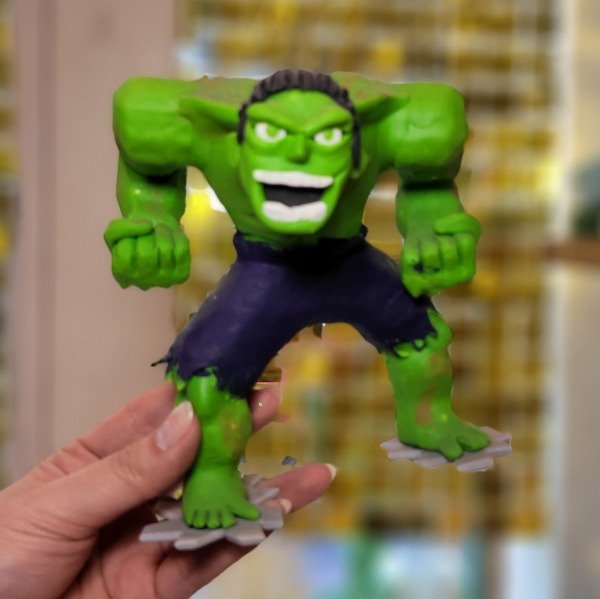 Producto - Decoración para torta en porcelana HULK