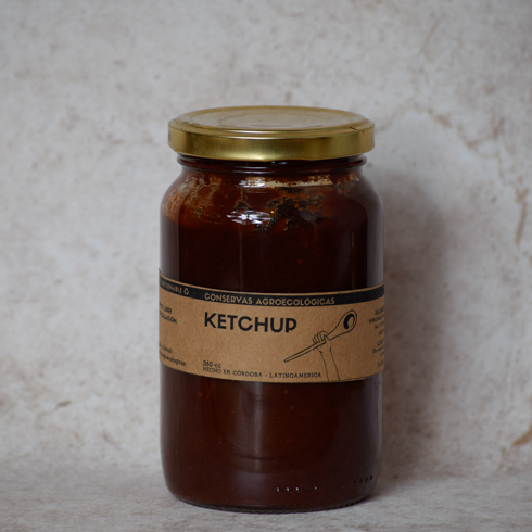 Producto - Ketchup 360cc "Conservas Agroecológicas"