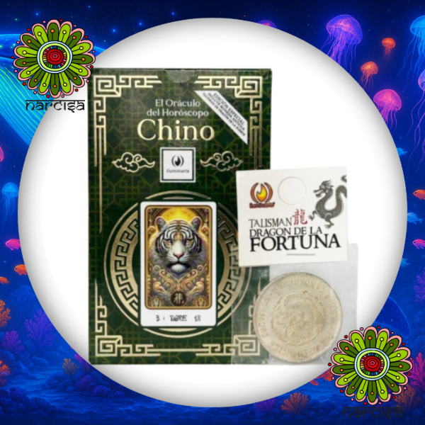 Producto - Oráculo del Horóscopo Chino con moneda- Iluminarte