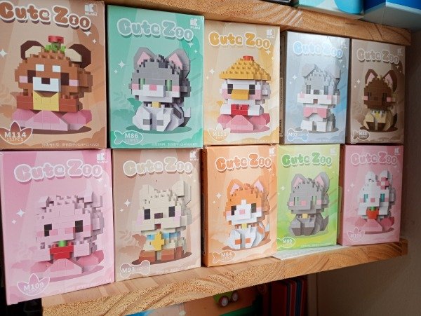 Producto - Cajas De Bloques De Construcción ANIMALITOS  (estilo lego) - 2