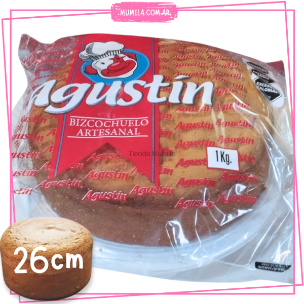 Producto - Bizcochuelo 26cm vainilla 1Kg