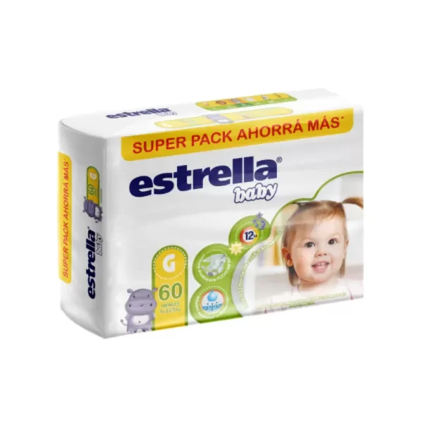 Producto - Pañales Estrella Baby G60