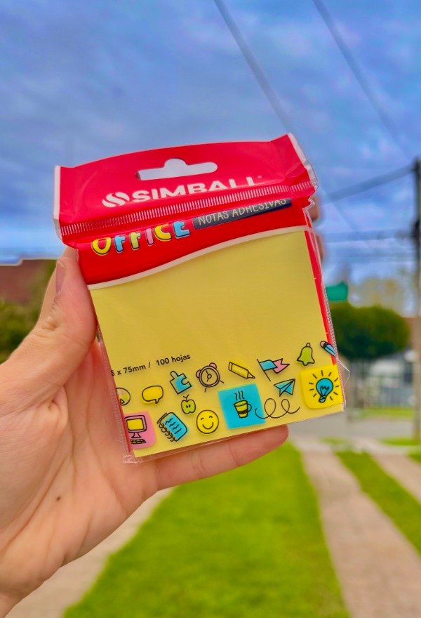 Producto - Notas Adhesivas 5x75 100hjs Simball