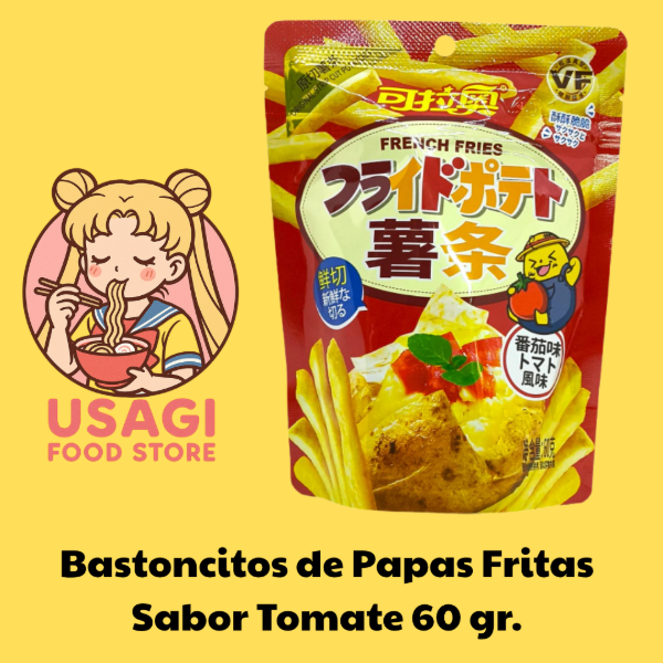 Producto - Bastoncitos de Papas Fritas Sabor Tomate 60 gr.