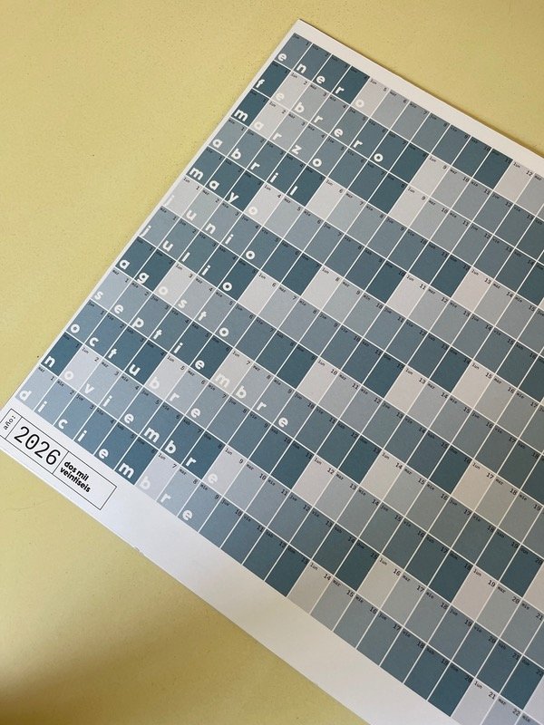 Producto - Calendario de pared