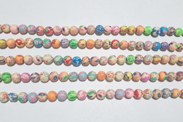 Producto - Fimo Bolitas 6 mm Mix x 50