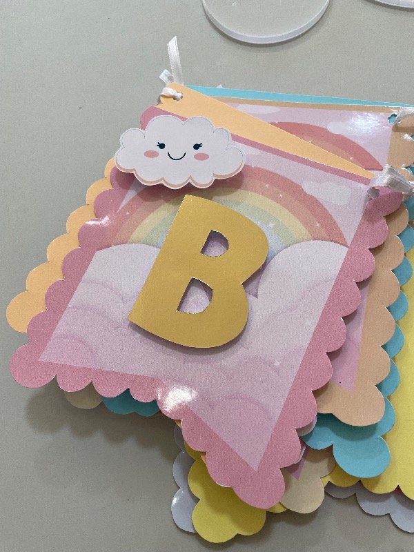 Producto - Banderines de papel ilustración