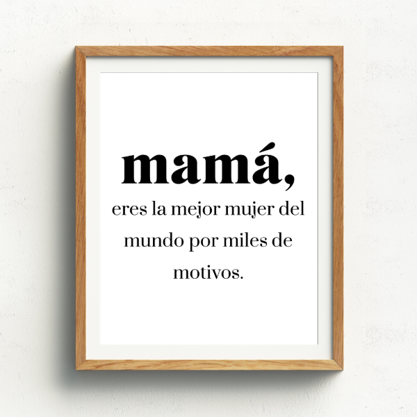 Producto - Porta retratos mama - 2