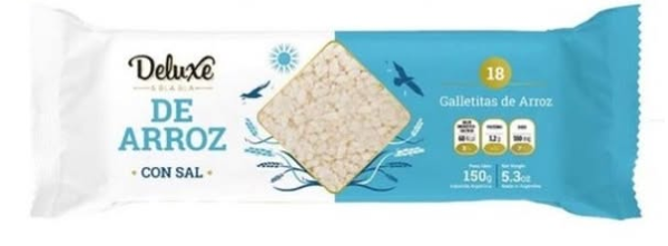 Producto - TOSTADAS DE ARROZ CON SAL