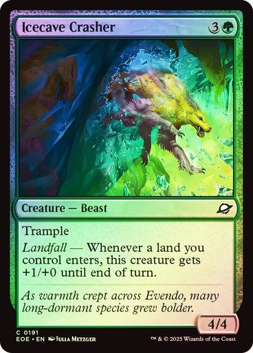 Producto - Icecave Crasher Foil  Edge of Eternities