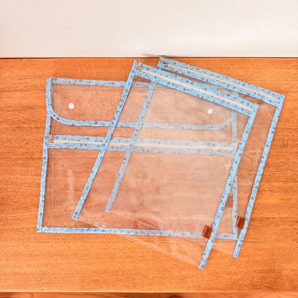 Producto - ORGANIZADOR ELENA Dibujos en Celeste