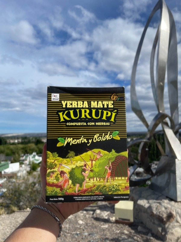 Producto - Yerba Mate Kurupi Menta y Boldo 500gr