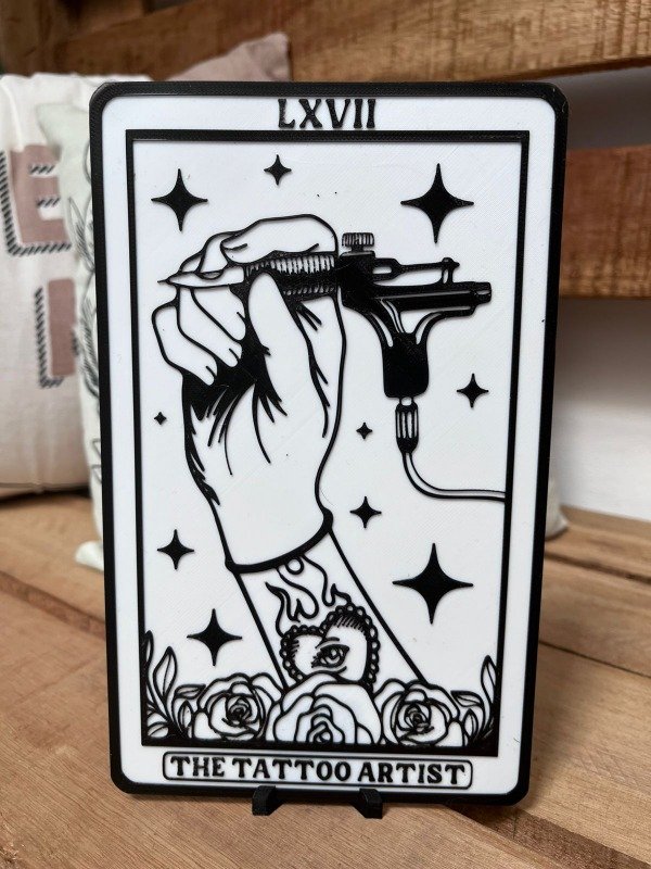 Producto - CARTA TAROT DECORATIVA- TATUADOR