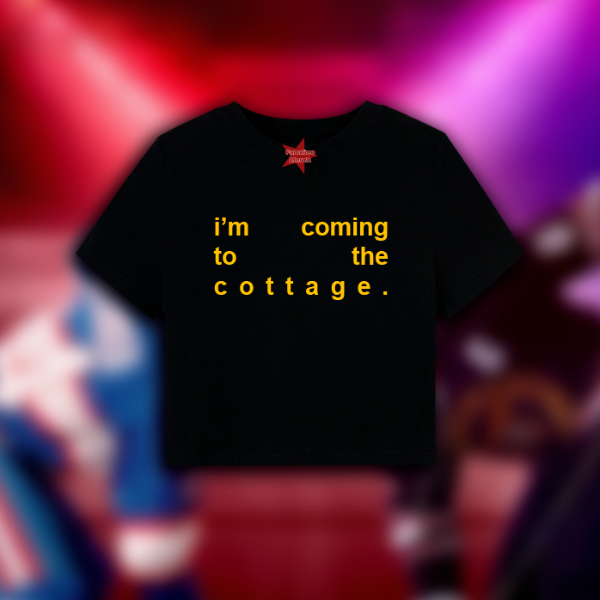 Baby tee - i’m coming to the cottage
