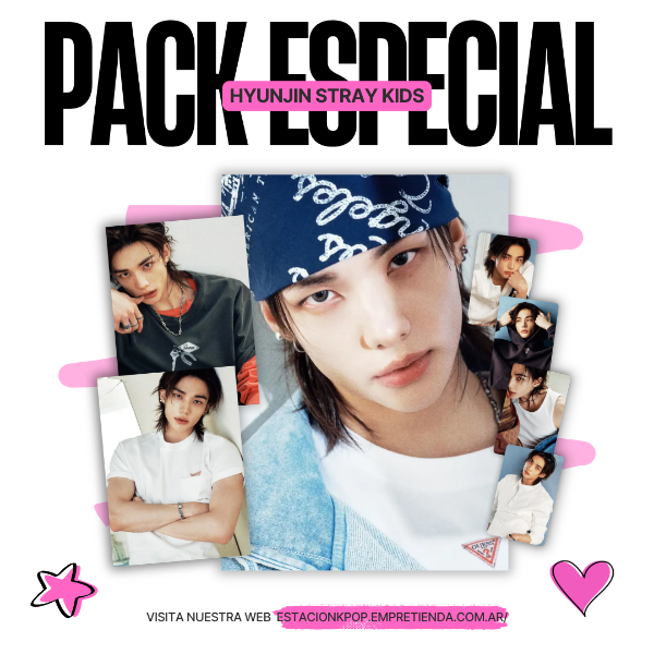Producto - PACK HYUNJIN GUESS STRAY KIDS