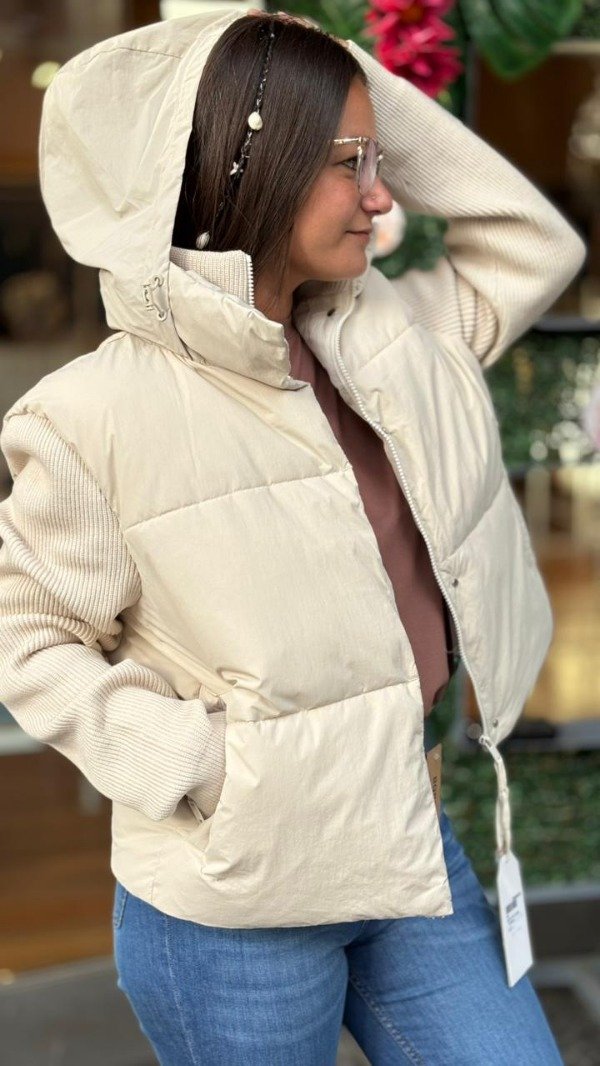 Producto - S03 CAMPERA PUFF TEJIDA