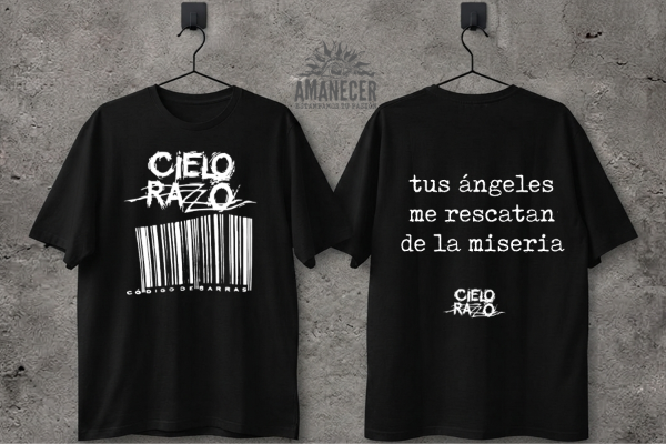 Producto - Remera Cielo Razzo Codigo de barras - 0