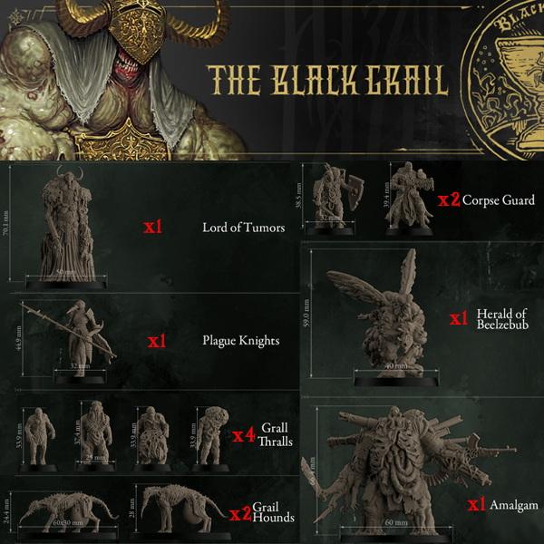 Producto - Grial Negro - Paquete de Miniaturas de Trench Crusade