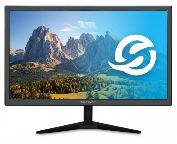 Producto - MONITOR SOLARMAX 19.3 VGA/HD+ SLIM NEGRO - 1