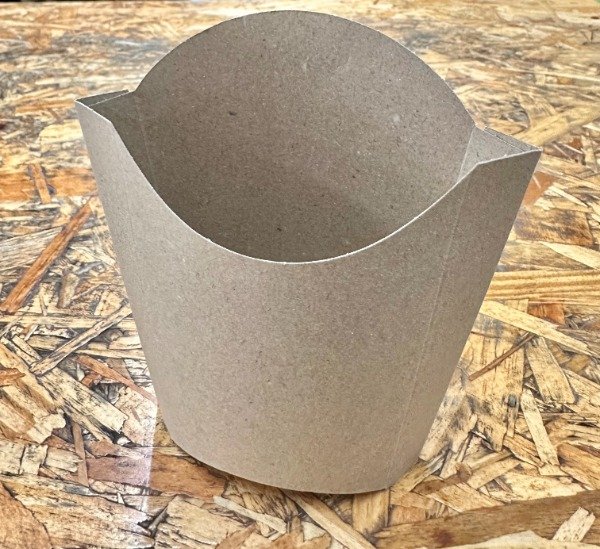 Producto - ESTUCHE DE PAPAS KRAFT COD. #052  medida 13x5x9