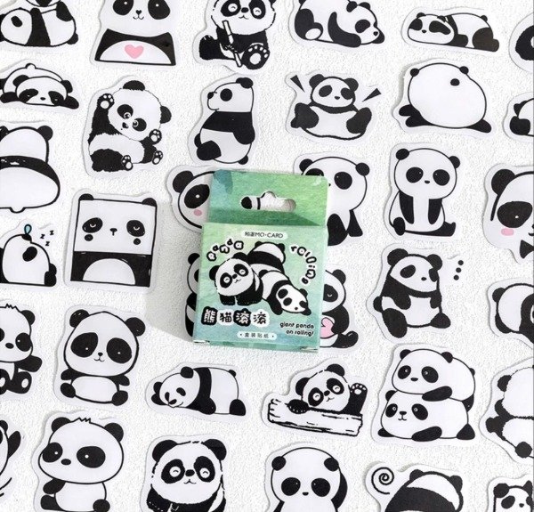 Producto - Stikers Oso Panda - 0