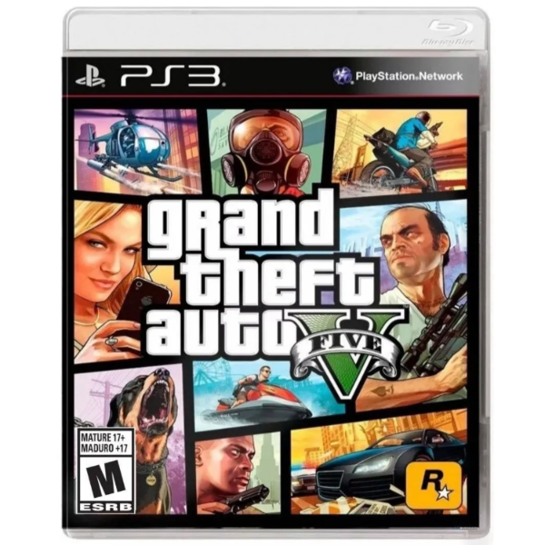 Producto - PlayStation 3 GTA Grand Theft Auto V USADO