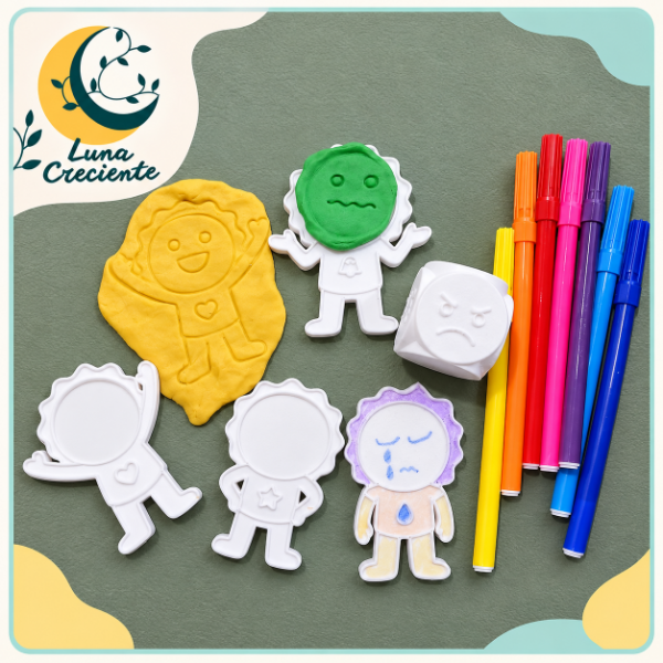 Producto - Sellos pintables Personitas con emociones