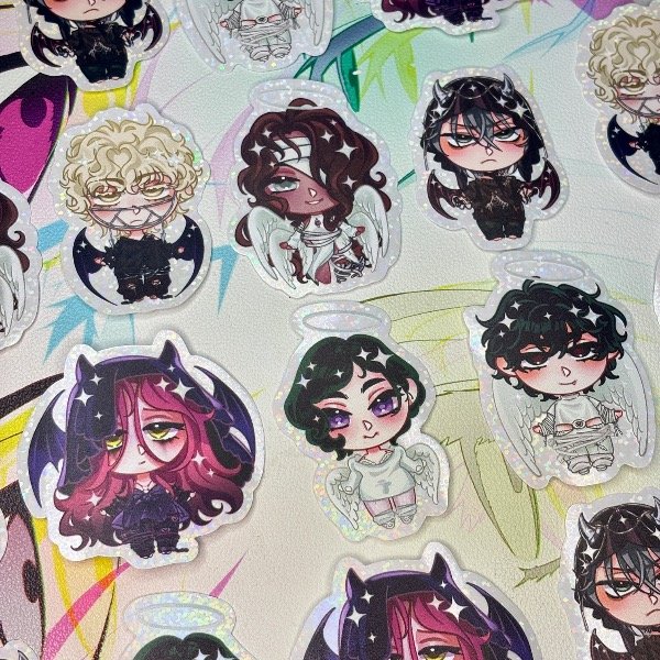 Producto - Stickers alien stage angel/demons