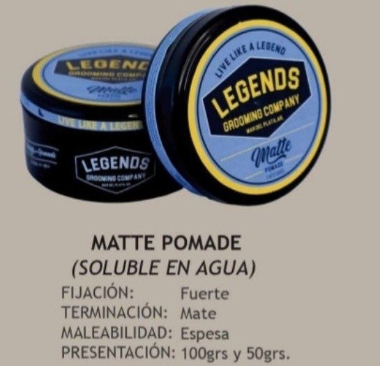 Producto - CERA MATE LEGEND 50G