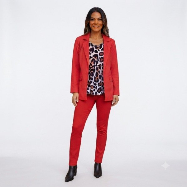 Producto - Blazer Bengalina + Reme Modal Soft m/l. Talle 46/48(6) - 1
