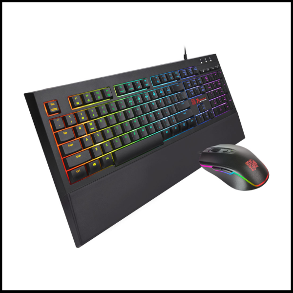 Producto - Teclado y Mouse Thermaltake Challenger Elite RGB Combo
