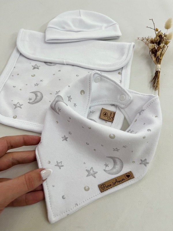 Producto - Set lunas blanco