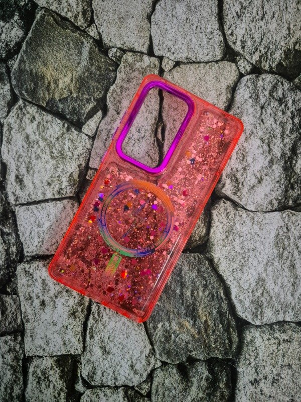 Producto - Bumper brillantina MagSafe Samsung S25 Ultra roja